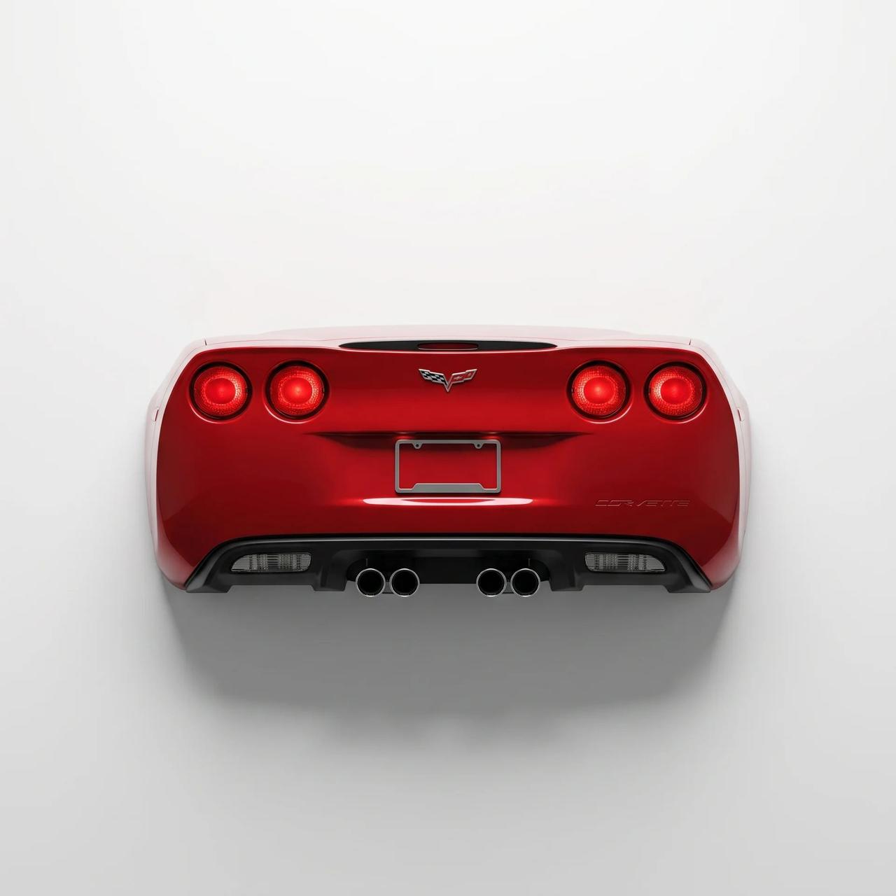 Corvette C6 Mounted Wall