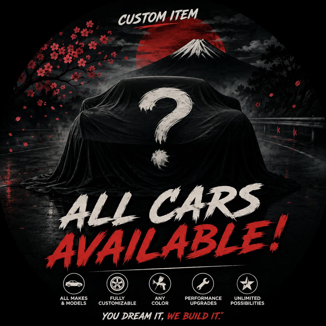 Choose Your Car ! - Wall Mounted